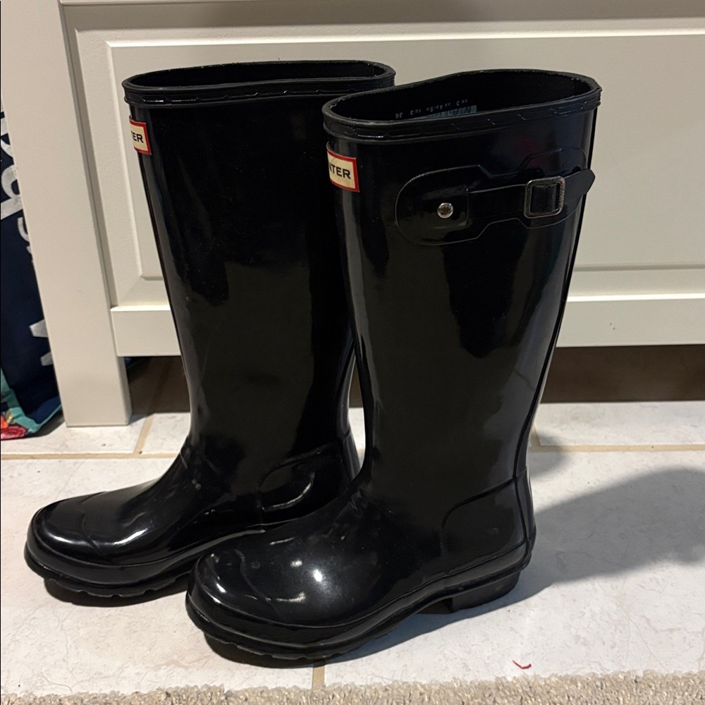 Black Hunter boots - Picture 2 of 5